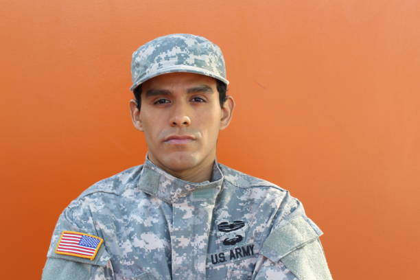 istock Latin American US army soldier 1227389743