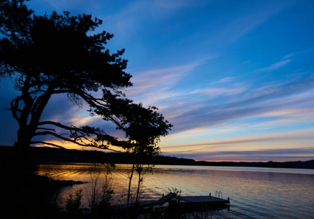 istock dawn on the lake 1227391584