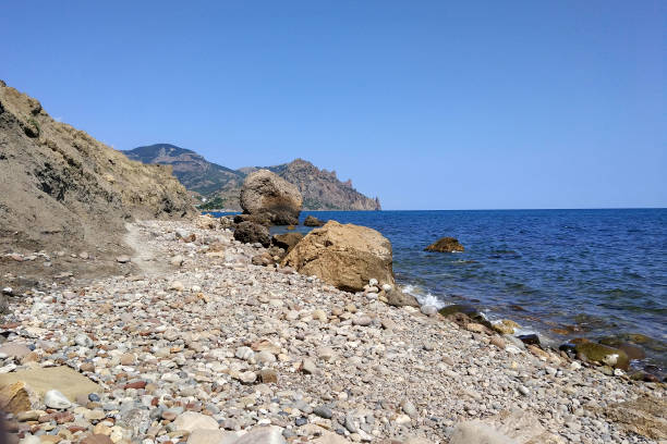 istock wild rocky sea beach 1227404525