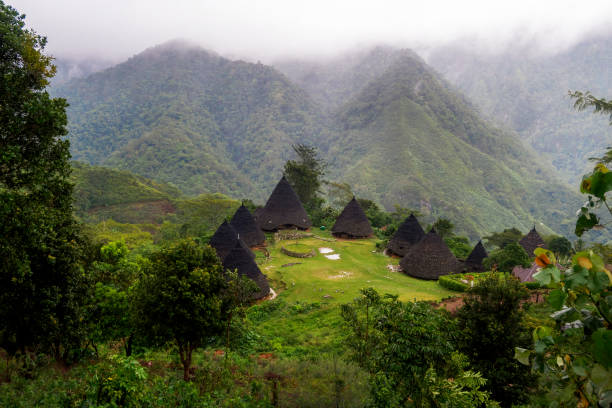 istock The village above the land 1227406757