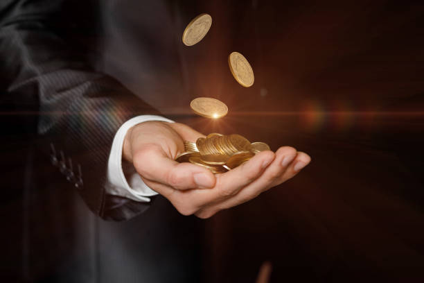 istock The concept of obtaining capital. 1227412206