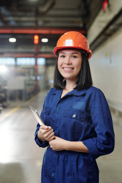 istock Woman in workwear 1227413771