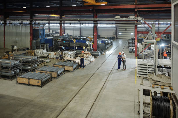 istock Modern factory shop 1227413844