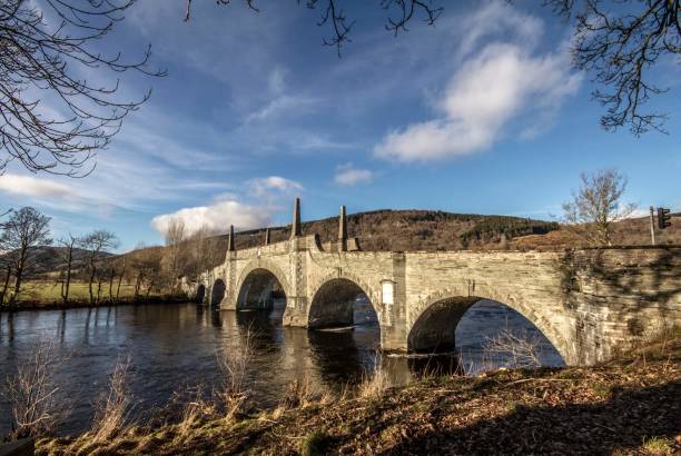 istock Blue Skies Over Wade's Bridge 1227414650