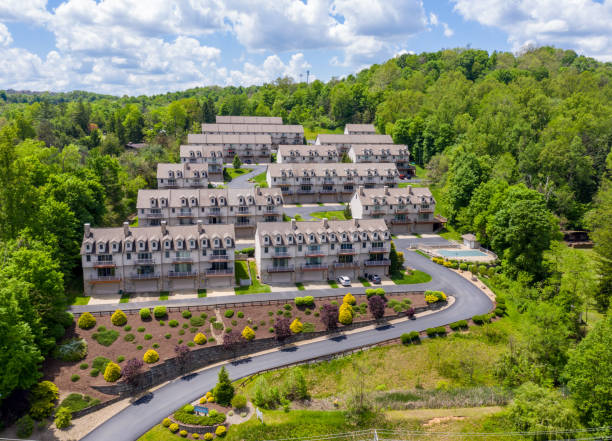 istock Townhouse development by Cheat Lake in Morgantown West Virginia 1227416045