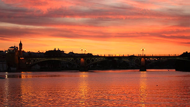 istock Sunset on the Guadalquivir, Seville. 122741716