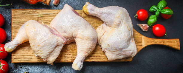 istock chicken legs raw meat Menu concept serving size. food background top view copy space for textketo or paleo diet organic healthy eating 1227428411