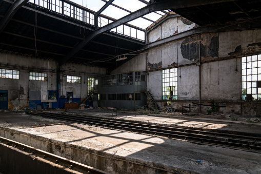 Historic steel factory, Bethelhem, Pennsylvania, USA