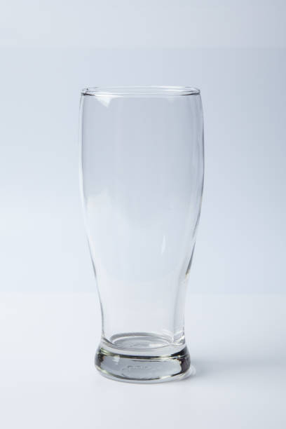istock Glass isolated on white background 1227432874