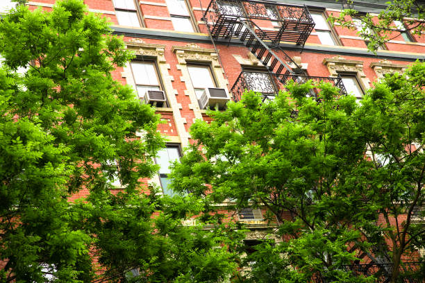 istock New York City Apartment Building with Trees 1227446876