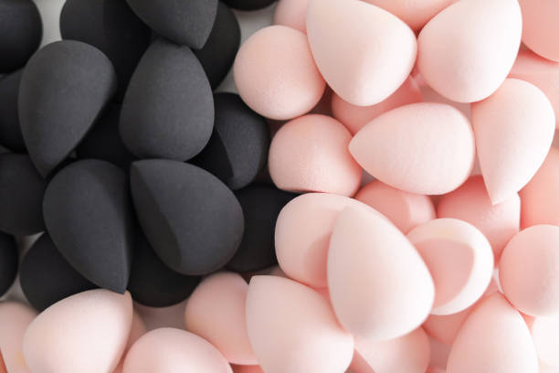 istock black and pink beauty blender for makeup 1227449576