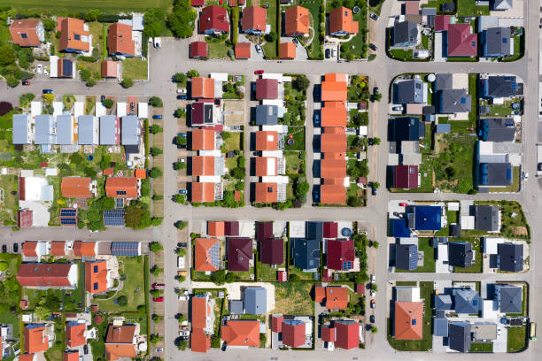 istock New Houses, Aerial View 1227451871