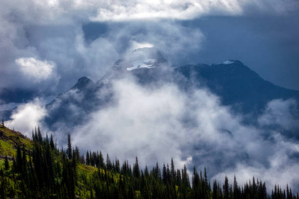 istock Glacier National Park - Clearing Storm on the Highline Trail 1227464579