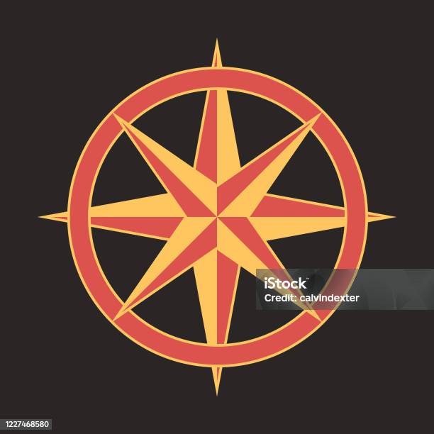 Compass Design Element Item Compass Design Element Stock Illustration - Download Image Now ...
