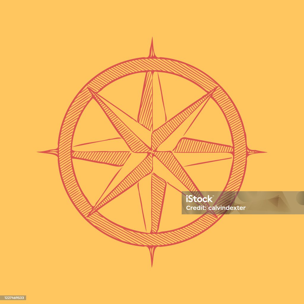 Concept Compass Design Compass Design Element Stock Illustration - Download Image Now ...