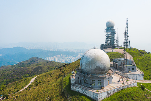 Williams Bay, Wisconsin USA - July 3rd, 2023: Yerkes Observatory owned by The University of Chicago holds the world's largest refracting telescope once used by U.S. Government and NASA.