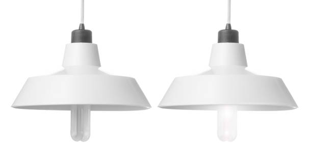 istock hanging lamp, isolated on white background. 1227479803