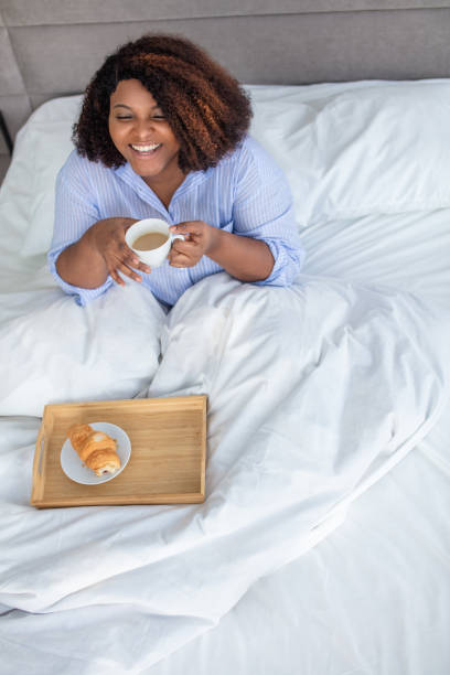 istock positive beautiful woman having a snack 1227480590