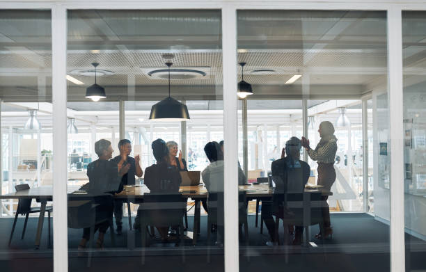 istock What a meeting of winners look like 1227481822