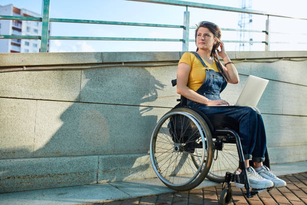 disabled girl has valuable experiences and skills