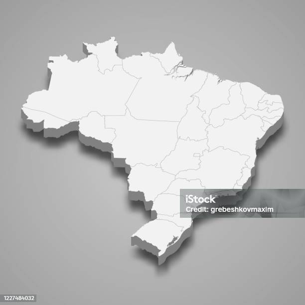 Ðñð12ð34ð 12ñðμ Rgb 브라질에 대한 스톡 벡터 아트 및 기타 이미지 - 브라질, 지도, 등측투영법