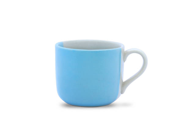 istock Vintage ceramic mug isolated on white 1227485442
