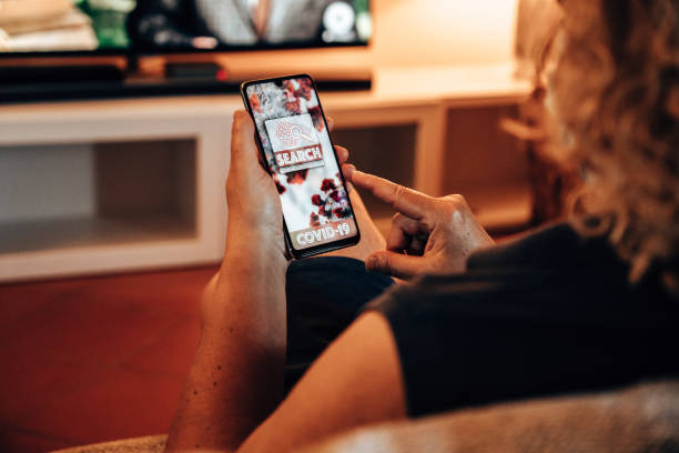 istock contact tracing app on the smartphone at home 1227488182