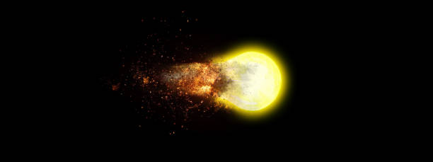 istock 3D illustration of a glowing light bulb flying in space 1227488724
