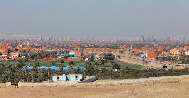 istock Cairo city skyline, Giza Plateau, Egypt 1227493338
