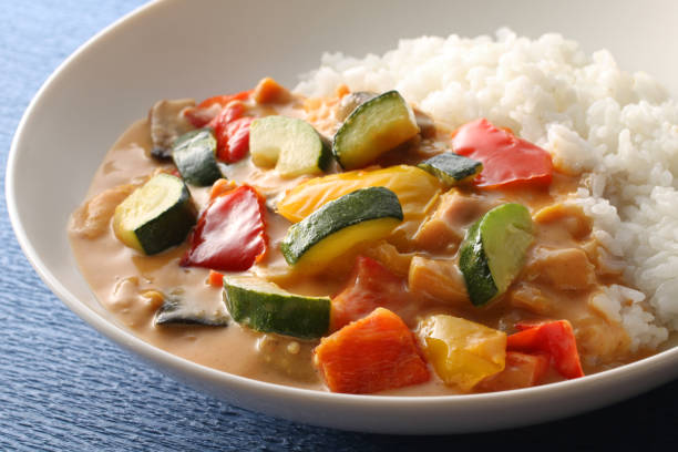 istock Summer curry with lots of vegetables 1227496984