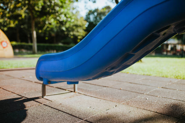 istock Close-Up Of Empty Slide In Park 1227499518