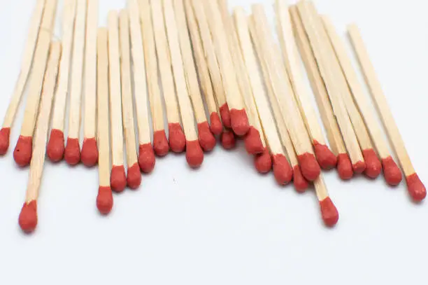 Photo of Matchsticks in a bunch