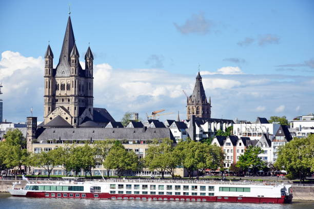 istock Great St. Martin Church in Cologne, Germany ,2017 1227508592