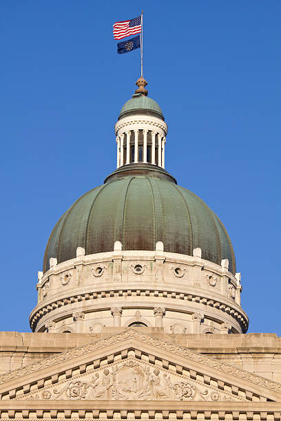 istock State Capitol Building in Indianapolis 122751944