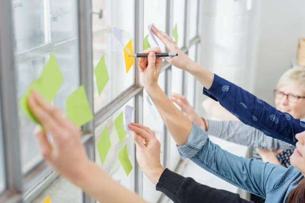 istock Business team planning and sharing ideas 1227526650