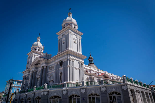 istock Cathedral, Cespedes Park, Santiago de Cuba, Cuba 1227532806