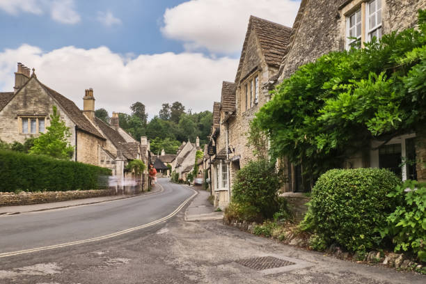 istock Castle Combe Streets. England 1227536928