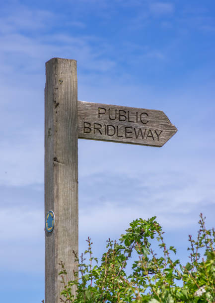istock Public Bridleway Sign 1227543445