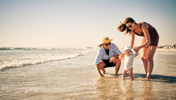 istock Life's a peach spent at the beach 1227551490