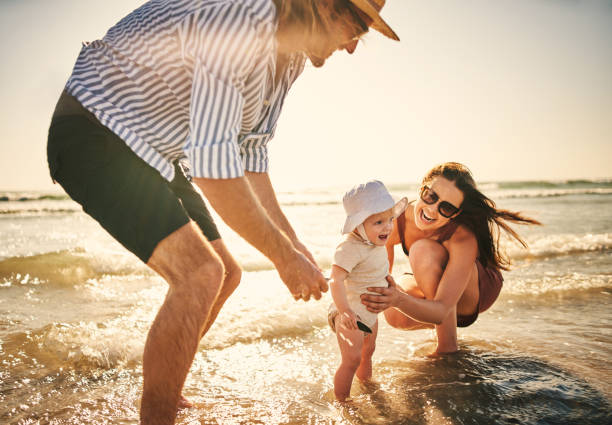 istock When the sun is shining the family is smiling 1227551495