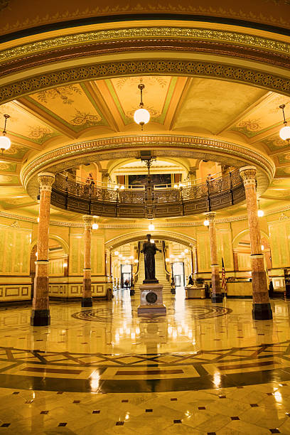 istock Springfield, Illinois - interior of State Capitol 122755199