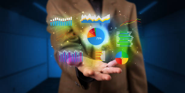 istock Hand holding diagrams in his hand 1227553656