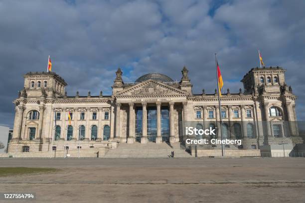 Berlin Reichstag Stock Photo - Download Image Now - Germany, Architectural Column, Architectural Dome