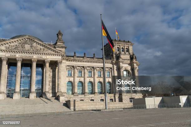 Berlin Reichstag Stock Photo - Download Image Now - Architectural Column, Architectural Dome, Architecture