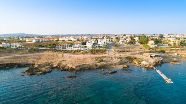 istock Aerial Kapparis beach, Protaras, Cyprus 1227556488