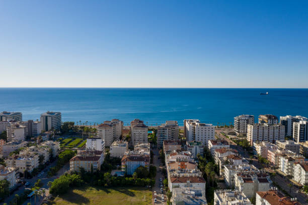istock Buildings and sea 1227556599