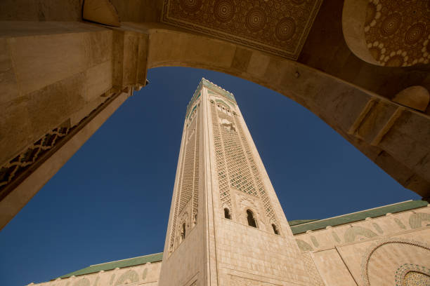 istock Beautiful view upon maroccan mosque 1227557123
