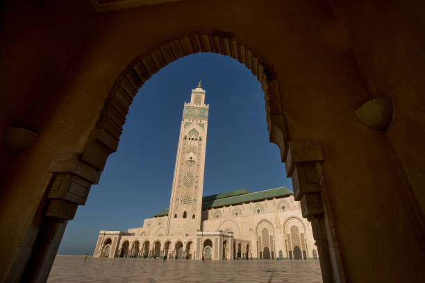 istock Beautiful view upon maroccan mosque 1227557175