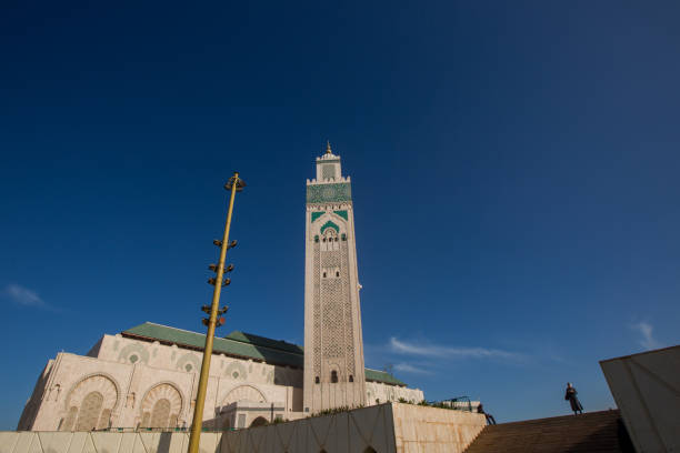 istock Beautiful view upon maroccan mosque 1227557177