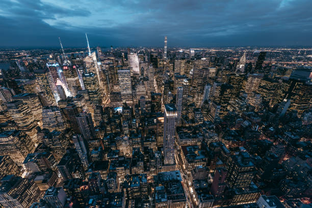 istock Midtown Manhattan Skyline and Skyscrapers at Night 1227560629